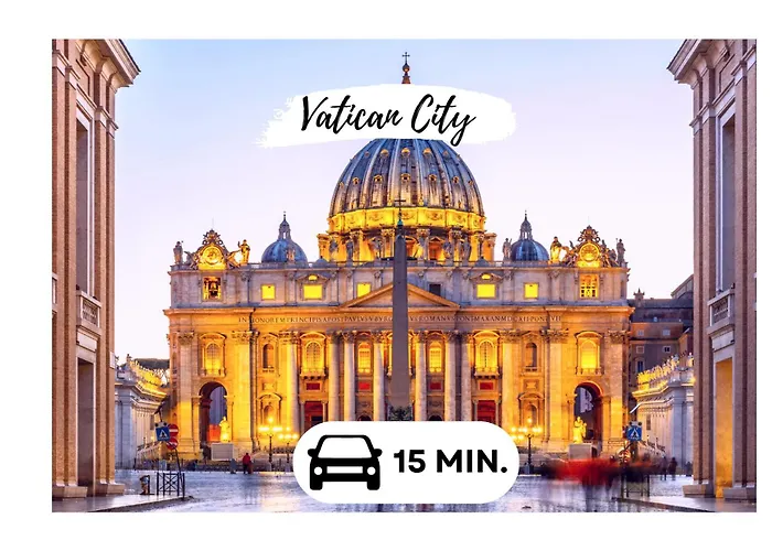 15 Min From The Vatican Wi-fi And Garden Апартаменты *